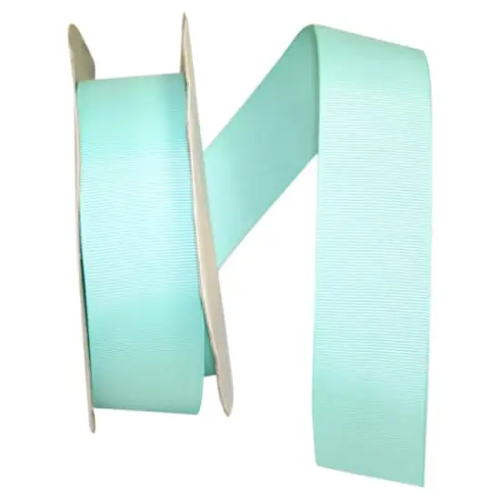 The Ribbon Roll 1.5" x 50yd. Grosgrain Solid Ribbon Aqua {1}