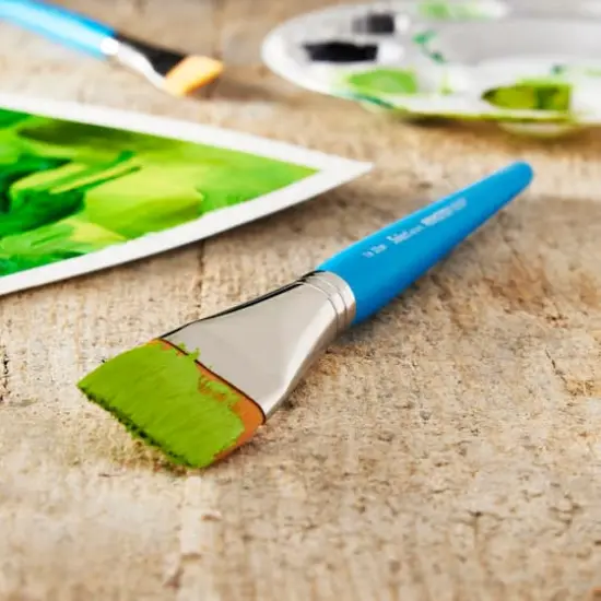 Princeton&trade; Select&trade; Artiste Series 3750 Short Handle Flat Wash Brush {3}