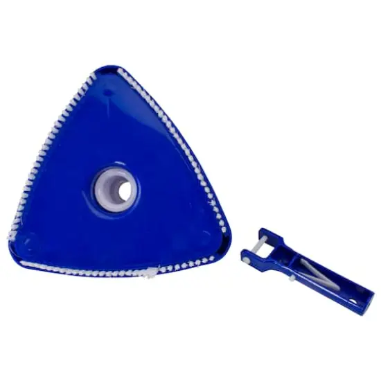 10.25" Weighted Triangular Swimming Pool Vacuum Head {5}