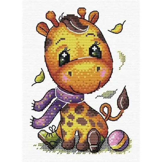 MP Studia Giraffe Cross Stitch Kit {1}