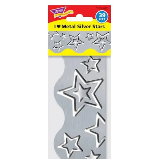 I Heart Metal Silver Stars Terrific Trimmers&reg; {5}