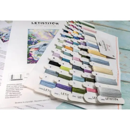 Letistitch Summer Splendor Counted Cross Stitch Kit {6}