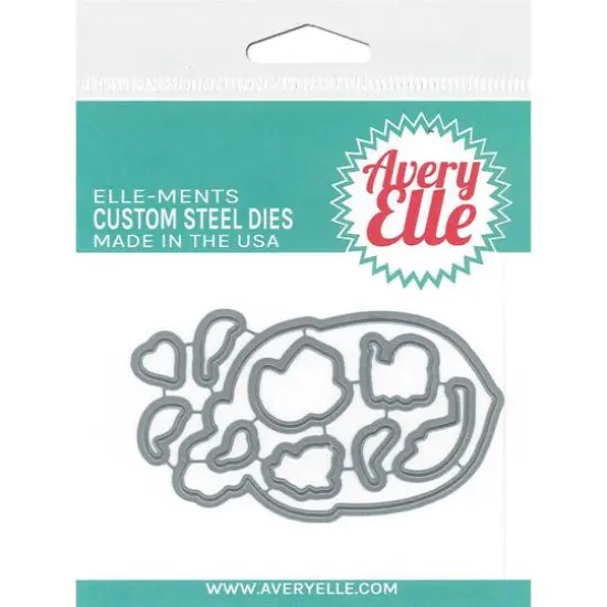 Avery Elle Elle-Ments Aw, Nuts Custom Steel Dies {1}