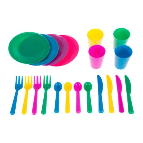 Toy Time Kids Play Dish Set With Dish Drainer {6}