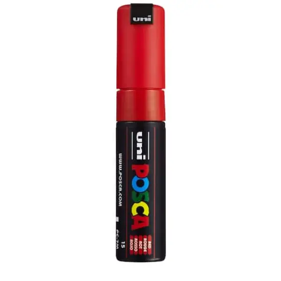 uni® POSCA® PC-7M Bullet Marker Red {1}