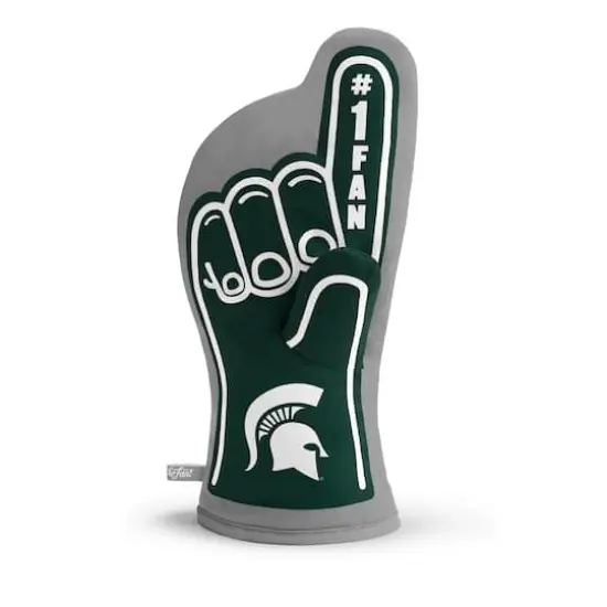 Quilted No.1 Oven Mitt Michigan State Spartans {1}