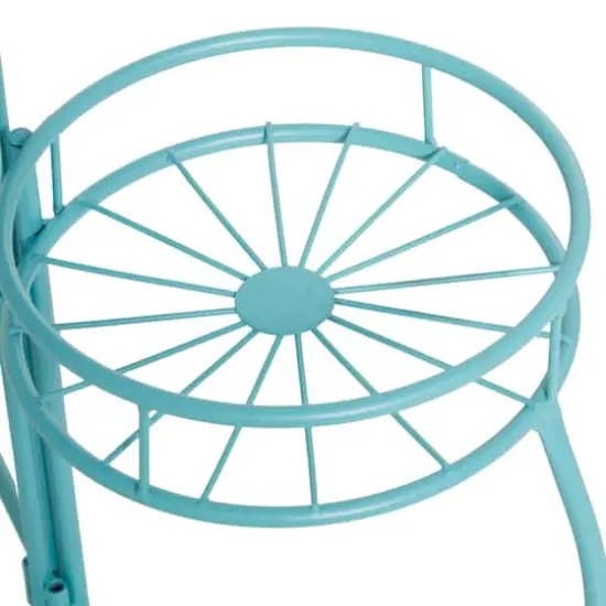 Blue Iron Transitional Plantstand, 21" x 19" x 18" {4}