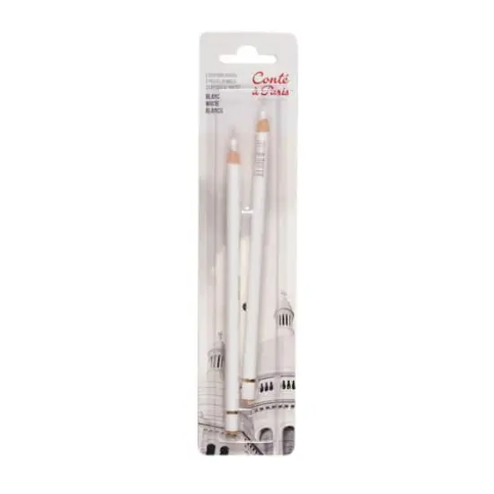 Cont&eacute; &agrave; Paris&trade; White Pastel Pencil, 2ct. {1}