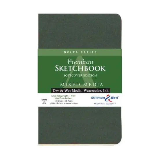 Stillman & Birn&trade; Delta Series Premium Softcover Mixed Media Sketchbook {1}