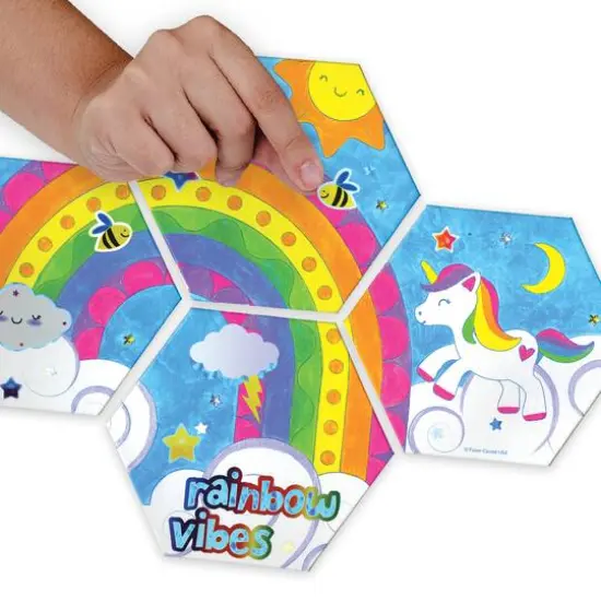 Faber-Castell&reg; Rainbow Vibes Wall Art Kit {6}