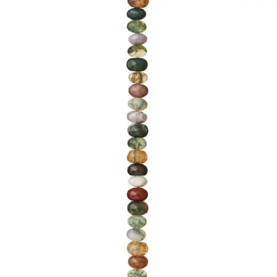 Multicolored Jasper Rondelle Beads, 6mm by Bead Landing&trade; {1}