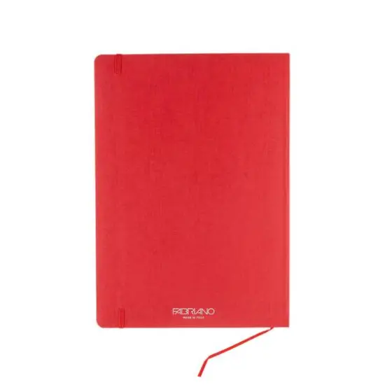 Fabriano&reg; EcoQua Plus A4 Lined Stitch-Bound Notebook Red {5}