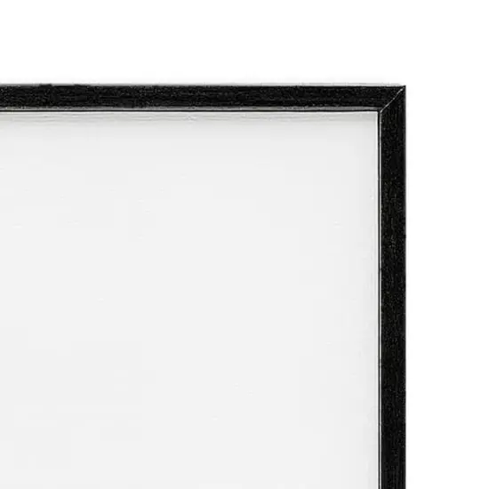 Stupell Industries Floral Cross Religious Symbol Framed Giclee Art Black {6}