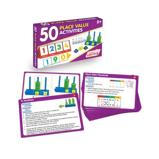 Junior Learning&reg; 50 Place Value Activities Learning Set {3}