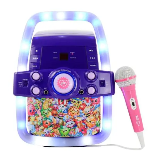 Shopkins Flashing Light Karaoke Machine {1}