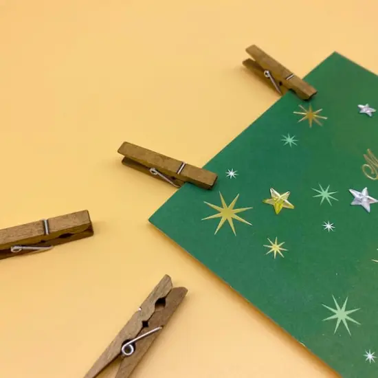 Medium Walnut Clothespins by Recollections&trade; {4}