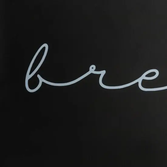 Hello Honey&reg; 11.75" Black Metal Bread Bin with Bamboo Lid {12}