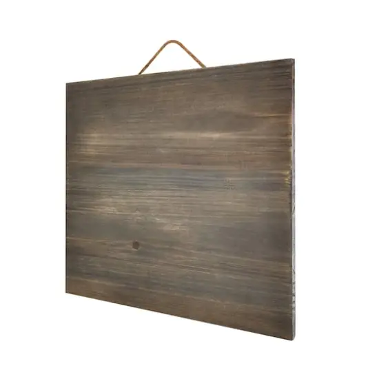 10" x 10" Graywashed Wood Square Plaques by Make Market&reg;, 2ct. {3}