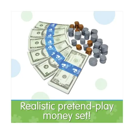 Play Money Set - Kids Bank {5}