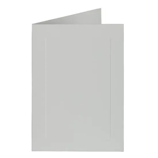JAM Paper A1 Blank White Foldover Cards with Panel {3}