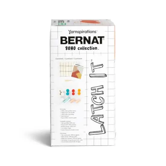 Bernat&reg; Latch It&trade; Mountain High Boho Yarn Kit {9}