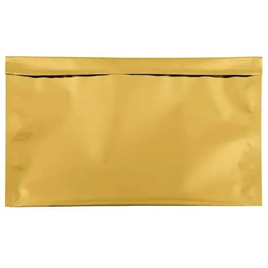 JAM Paper 6.125" x 9.5" Foil Self Adhesive Closure Envelopes, 25ct. Gold {6}
