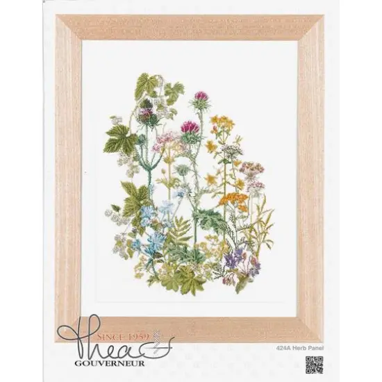 Thea Gouverneur Herbs Cross Stitch Kit {5}