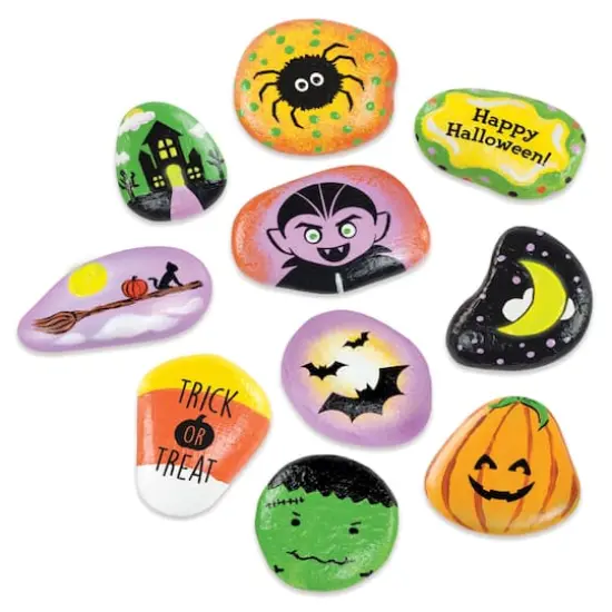 Creativity for Kids&reg; Hide & Seek Halloween Rocks {4}