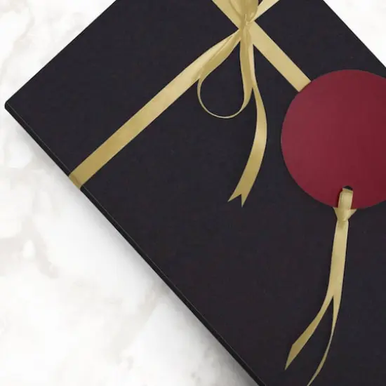 JAM Paper Matte Gift Wrap, 2ct. Black {7}