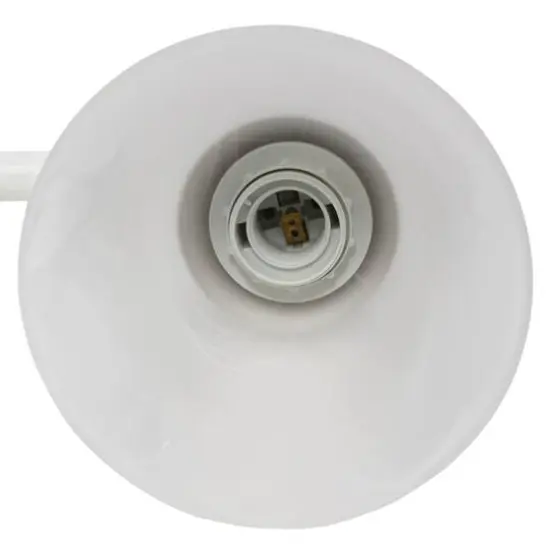 Lalia Home Essentix 3 Light Alabaster Shade Vanity White {6}