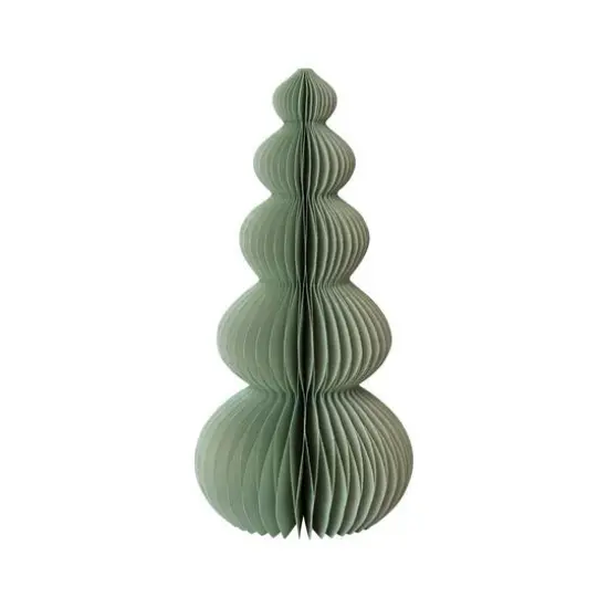 Hello Honey&reg; 11" Mint Green Paper Folding Honeycomb Tree {1}