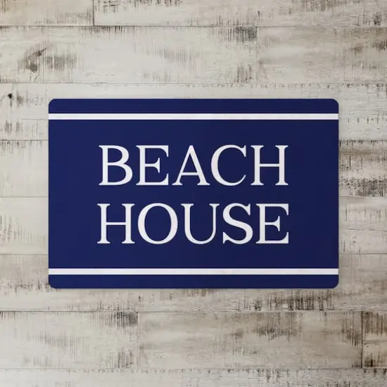 Beach House Floor Mat {3}