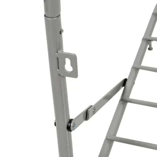 Honey Can Do Gray Collapsible Wall-Mounted Clothes Drying Rack {8}