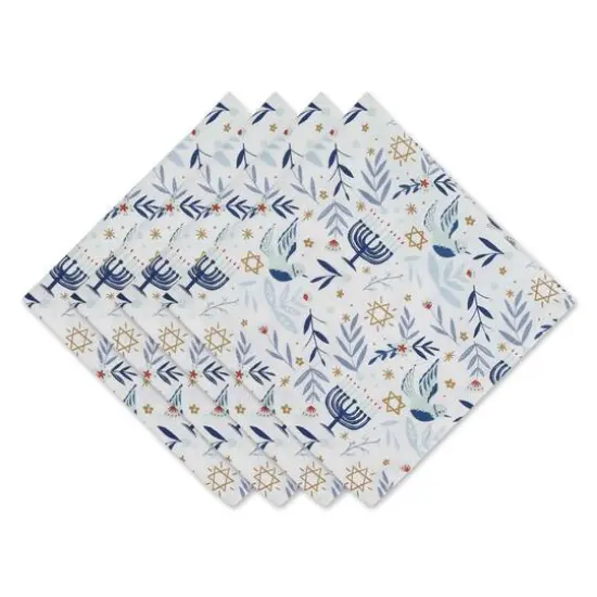 DII&reg; Hanukkah Blessings Printed Napkin Set {1}
