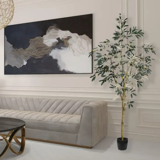 7ft. Potted Olive Tree {3}