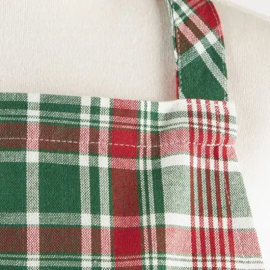 DII&reg; Yuletide Plaid Apron {4}
