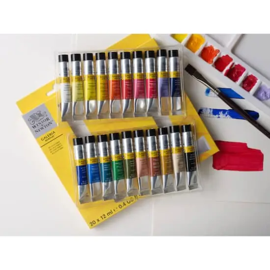 Winsor & Newton&trade; Galeria Acrylic&trade; 20 Color Paint Set {10}