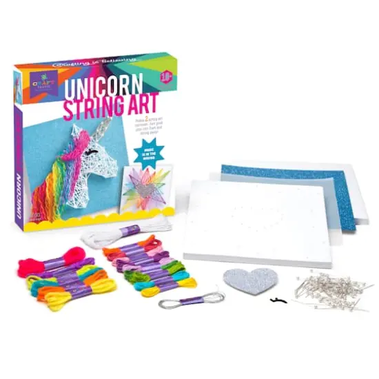 Craft-Tastic&reg; Unicorn String Art {4}