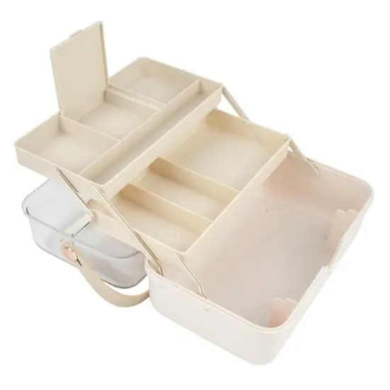 Medium Taupe Storage Box by Artist's Loft&reg; {2}