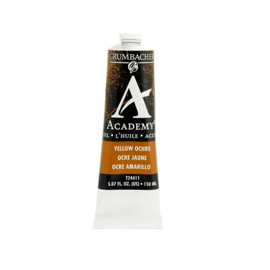 Grumbacher&reg; Academy&reg; Oil Color, 150mL Yellow Ochre {1}