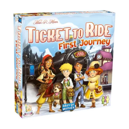 Ticket to Ride&reg; First Journey Europe Board Game {1}