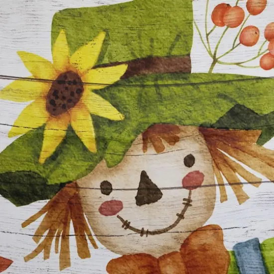 40" x 28" Scarecrow Welcome Friends Fall Harvest Outdoor House Flag {5}