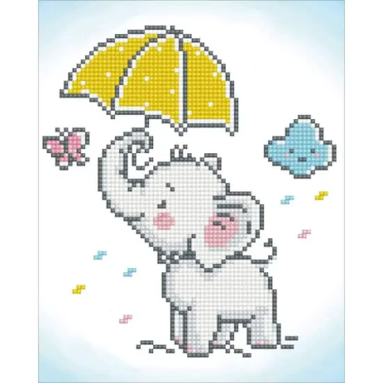Diamond Dotz&reg; Beginner Baby Brollie Diamond Painting Kit {1}