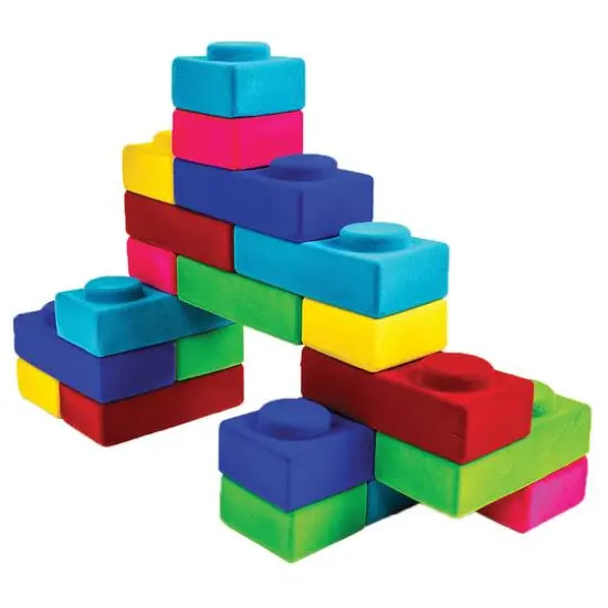 Rubbabu Rubbablox Basix Building Block Set {3}