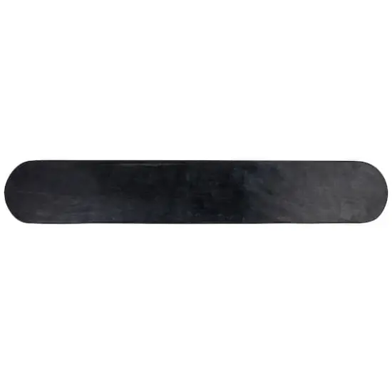 Hello Honey&reg; 24" Black Oval Marble Serving Board {5}
