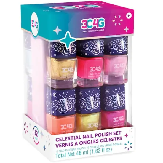 Make It Real&trade; 3C4G Celestial Nail Polish Tower Set {5}