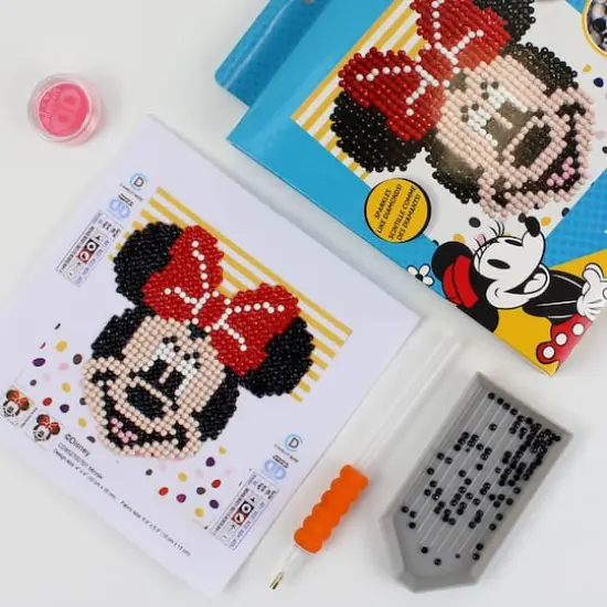 Camelot&reg; Dots Minnie Mouse Fun Diamond Painting Kit {3}