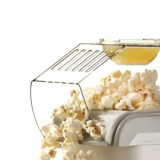 Brentwood 8-Cup White Hot-Air Popcorn Maker {6}