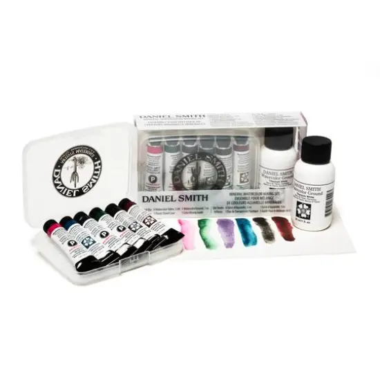Daniel Smith Mineral Watercolor Mixing Set {3}