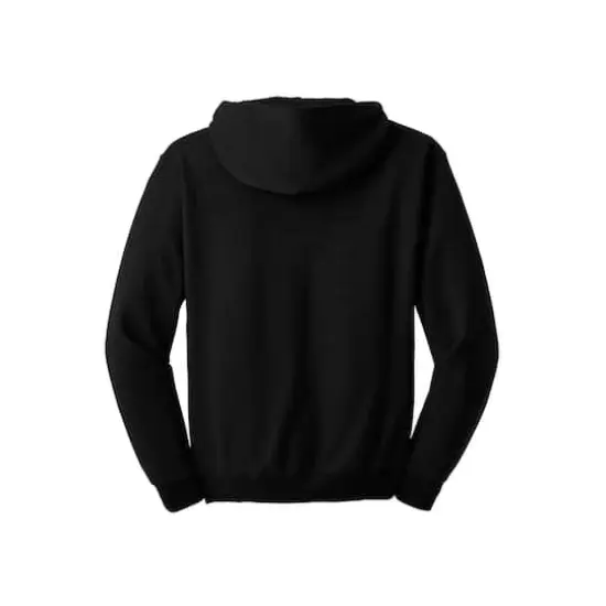 JERZEES&reg; Super Sweats&reg; NuBlend&reg; Pullover Hooded Sweatshirt Black {5}